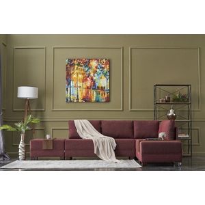 Rohová rozkládací pohovka Fly Corner Sofa Bed Right - Claret Red obraz