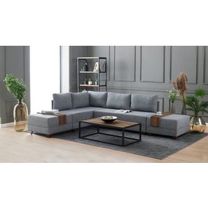 Rohová rozkládací pohovka Fly Corner Sofa Bed Left - Grey obraz