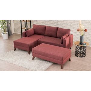 Rohová rozkládací pohovka Bella Corner Sofa Left 2 - Claret Red obraz