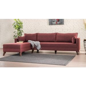 Rohová sedací souprava Bella Corner Sofa Left 1 - Claret Red obraz