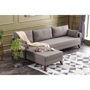 Rohová sedací souprava Bella Corner Sofa Left - Brown obraz
