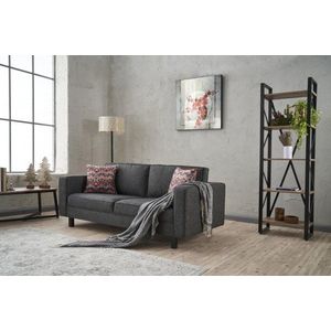 Dvoumístná pohovka Kale Linen - Anthracite obraz