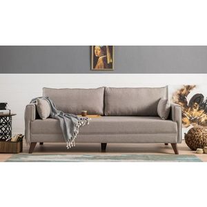 Trojmístná rozkládací pohovka Bella Sofa Bed - Cream obraz