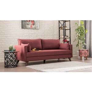 Trojmístná rozkládací pohovka Bella Sofa Bed - Claret Red obraz