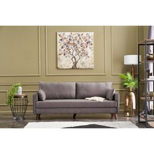 Trojmístná rozkládací pohovka Bella Sofa Bed - Brown obraz