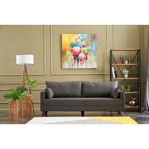 Trojmístná pohovka Bella Sofa For 3 Pr - Anthracite obraz