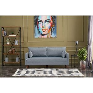 Dvoumístná pohovka Bella Soft İkili Koltuk - Blue obraz