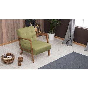 Křeslo ušák Kemer - Green obraz