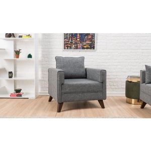 Křeslo / Jednomístná pohovka Bella Armchair - Gey obraz