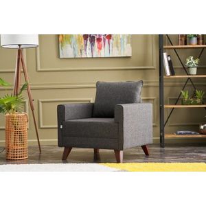 Křeslo / Jednomístná pohovka Bella Armchair - Anthracite obraz