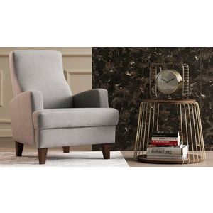 Křeslo ušák Kana Bergere - Light Grey obraz