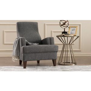 Křeslo ušák Kana Bergere - Dark Grey obraz
