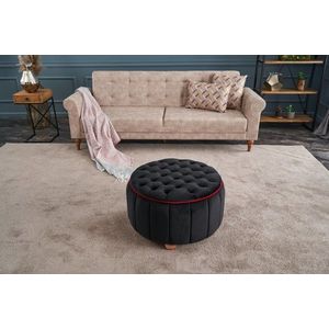Puf Jasmin Puf - Black obraz