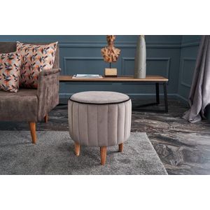 Puf Lindy Puf - Grey obraz