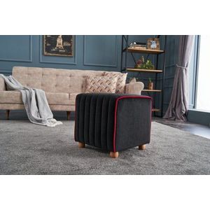 Puf Mona Puf - Black obraz
