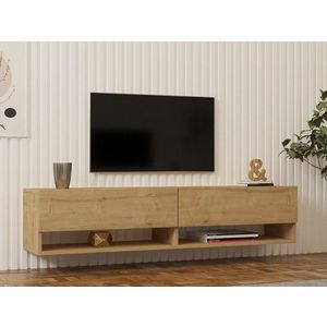 TV stěna / Sestava pod TV Arges - Sapphire Oak obraz