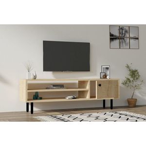 TV stěna / Sestava pod TV Avila - Sapphire Oak obraz