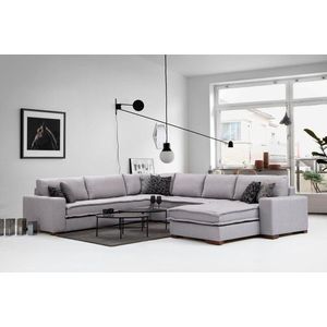 Rohová sedací souprava Lena Corner - Light Grey obraz