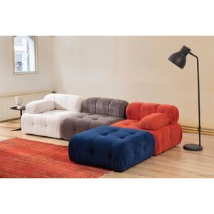 Rohová sedací souprava Doblo 3 Seater with Pouffe ( L1-O1-1R-Pouffe) - Multicolor obraz