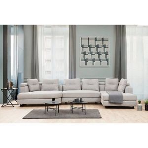 Rohová sedací souprava Padova Corner -2 - Light Grey obraz