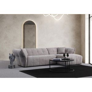 Rohová sedací souprava Boxer Right - Light Grey obraz