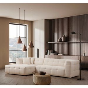 Rohová sedací souprava Cady 3 Seater Left - Beige obraz