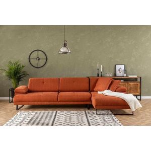 Rohová sedací souprava Mustang Large Right - Orange obraz