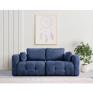 Dvoumístná pohovka Amaris 2 Seater - Navy Blue obraz