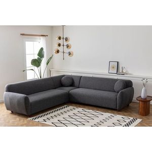 Rohová sedací souprava Eddy Corner 2 (3L-C-3R) - Dark Grey obraz