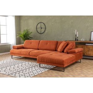 Rohová sedací souprava Mustang Small Right - Orange obraz