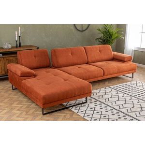 Rohová sedací souprava Mustang Small Left - Orange obraz
