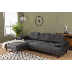 Rohová sedací souprava Mustang Small Left - Anthracite obraz