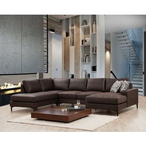 Rohová sedací souprava Porto Corner (EOT-C-02-CHL) - Brown obraz