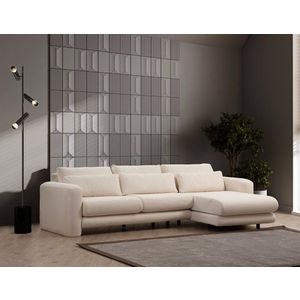 Rohová sedací souprava Lily Corner Right Cream obraz