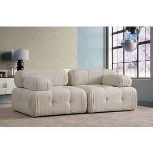 Dvoumístná pohovka Doblo 2 Seater ( L1-1R) Cream Bouclette obraz