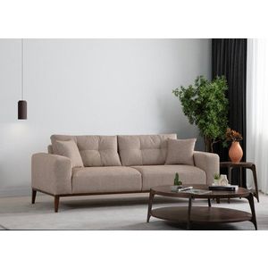 Trojmístná rozkládací pohovka Sinor 3 Seater - Beige obraz