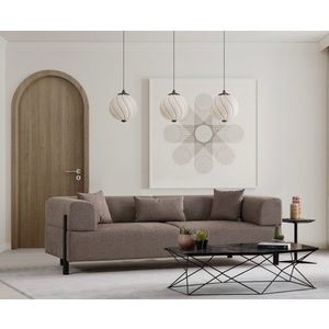 Trojmístná pohovka Gio 3 Seater - Brown obraz