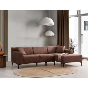 Rohová sedací souprava New Petra R Corner - Cognac obraz