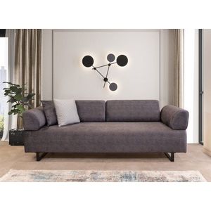Trojmístná rozkládací pohovka Infinity with Side Table - Anthracite obraz