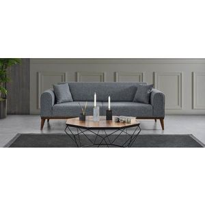 Trojmístná rozkládací pohovka Cofi 3 Seater - Light Grey obraz