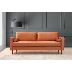 Trojmístná pohovka Rome - Orange obraz