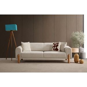 Trojmístná rozkládací pohovka Lyke 3 Seater - Cream obraz