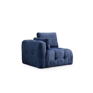 Křeslo / Jednomístná pohovka Amaris L1 - Navy Blue obraz