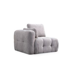 Křeslo / Jednomístná pohovka Amaris L1 - Light Grey obraz