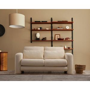 Dvoumístná pohovka Lily Beige - 2 obraz