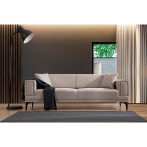 Trojmístná rozkládací pohovka Horizon - Light Brown obraz