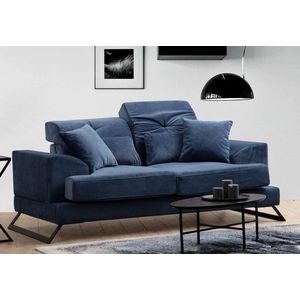 Dvoumístná pohovka Frido - Navy Blue obraz