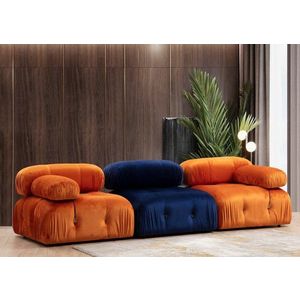 Křeslo / Jednomístná pohovka Bubble L1 - Orange obraz