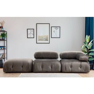 Křeslo / Jednomístná pohovka Bubble L1 - Grey obraz