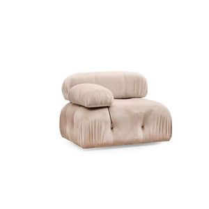 Křeslo / Jednomístná pohovka Bubble L1 - Cream obraz